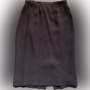 Gruppo Americano brown pencil skirt